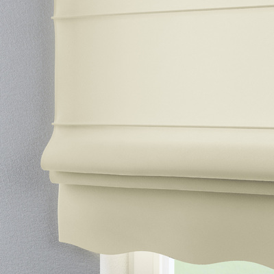 Hissgardin Florence med bågformad kappa i kollektionen Crema, Tyg: 144-63