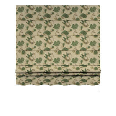 Foldegardin Firenze<br/>Med buet kappe fra kollektionen Intenso Premium, Stof: 145-09