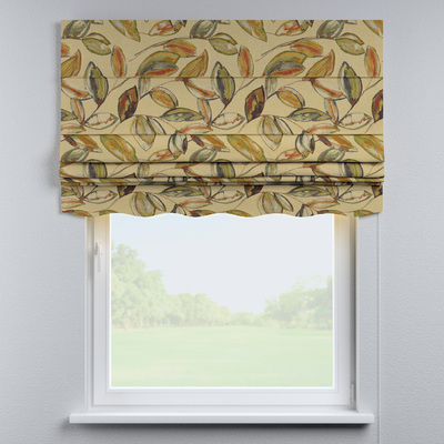 Foldegardin Firenze<br/>Med buet kappe fra kollektionen Intenso Premium, Stof: 144-83