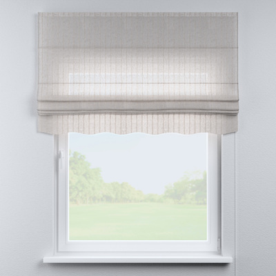 Hissgardin Florence med bågformad kappa i kollektionen Natural Touch, Tyg: 128-14