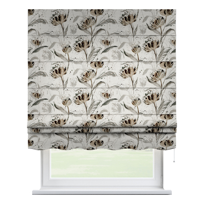 Foldegardin Firenze<br/>Med buet kappe fra kollektionen Botanic Viscose, Stof: 145-22