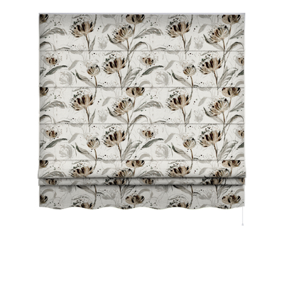 Foldegardin Firenze<br/>Med buet kappe fra kollektionen Botanic Viscose, Stof: 145-22