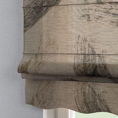 Raffrollo Firenze von der Kollektion Lino Terra, Stoff: 145-53