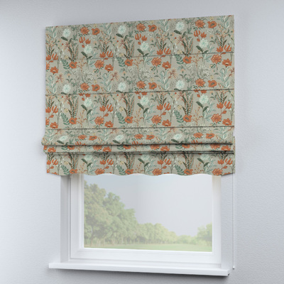 Florence Roman blind in collection Flowers, fabric: 143-70