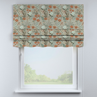 Florence Roman blind in collection Flowers, fabric: 143-70