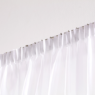 Draperie cu banda în colecție Voile, țesătură: 900-00