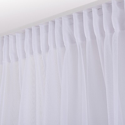 Gardine mit Kräuselband von der Kollektion Delicate Premium, Stoff: 144-59
