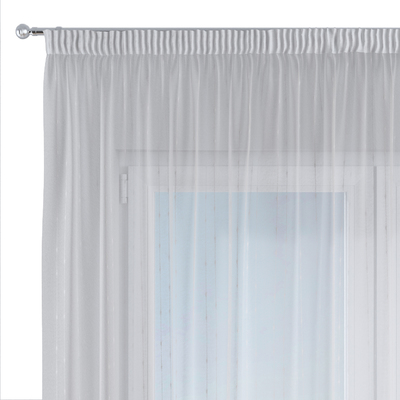 Firana na taśmie w kolekcji Natural Touch, tkanina: 128-22