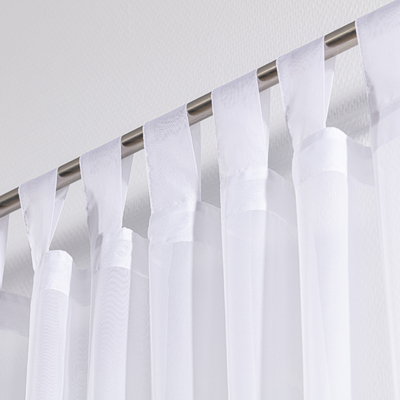 Draperie cu bretele în colecție Voile, țesătură: 900-00