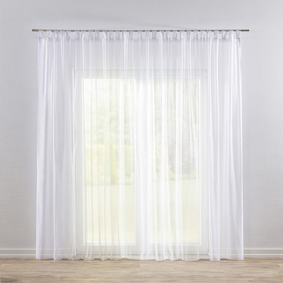 Tab top voile/net curtains