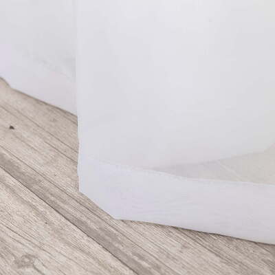 Eyelet voile/net curtains in collection Soft Veil, fabric: 900-00