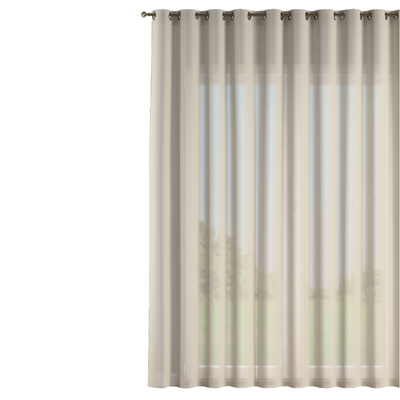 Rideaux en voile à œillets dans la collection Romantica, Tissu: 184-41