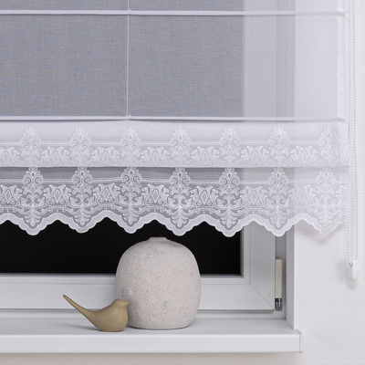Raffrollo Voile Modena von der Kollektion Voile, Stoff: 186-36