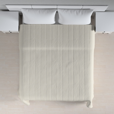 Přehoz s podélným prošitím v kolekci Cotton Panama, látka: 702-45