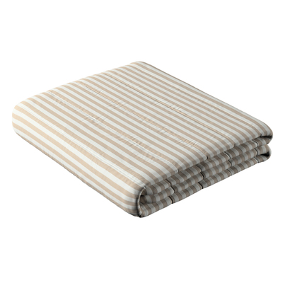 Tagesdecke mit Streifen-Steppung von der Kollektion Quadro, Stoff: 136-07