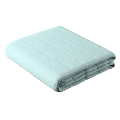 Stripe quilted throw