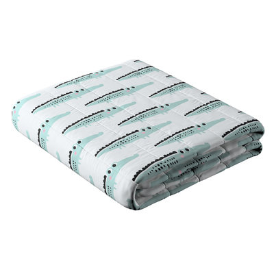 Tagesdecke mit Streifen-Steppung