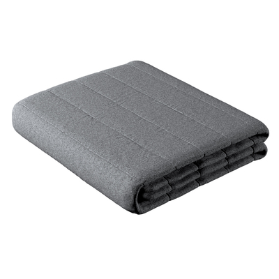 Tagesdecke mit Streifen-Steppung von der Kollektion Amsterdam, Stoff: 704-47