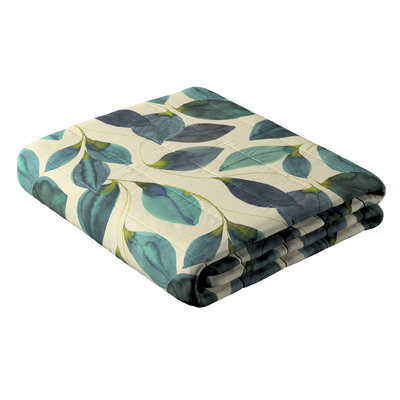Sengetæppe quiltet<br/>10cm striber fra kollektionen Gardenia, Stof: 143-15