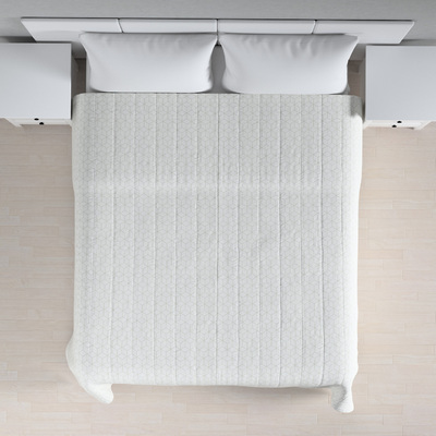 Tagesdecke mit Streifen-Steppung von der Kollektion Sunny, Stoff: 143-51