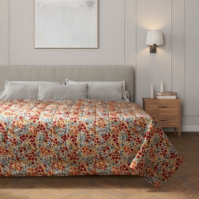 Tagesdecke mit Streifen-Steppung von der Kollektion Intenso Premium, Stoff: 144-30