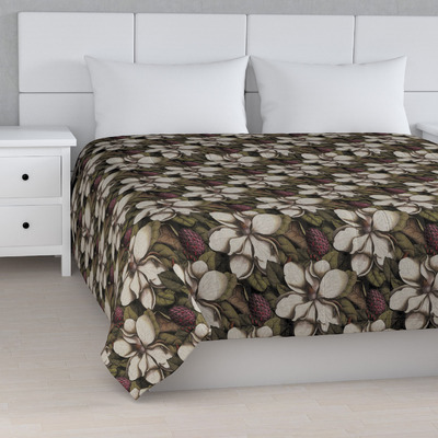 Sengetæppe quiltet<br/>10cm striber fra kollektionen Gardenia, Stof: 144-24