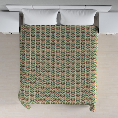 Bedsprei met gestreepte stiksels van de collectie Intenso Premium, Stof: 144-17