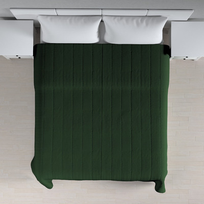 Tagesdecke mit Streifen-Steppung von der Kollektion Quadro, Stoff: 144-33