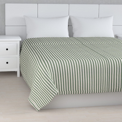 Sengetæppe quiltet<br/>10cm striber fra kollektionen Quadro, Stof: 144-35