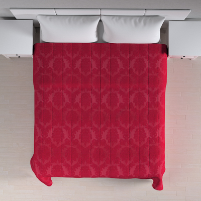 Sengetæppe quiltet<br/>10cm striber fra kollektionen Damasco, Stof: 613-13