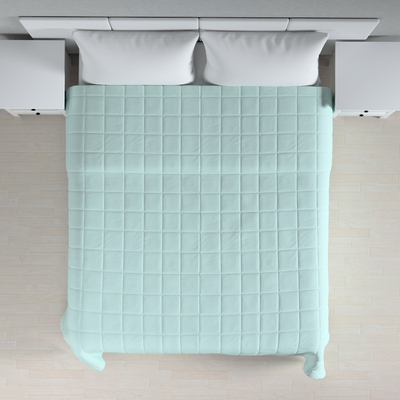 Přehoz s prošitím do čtverců v kolekci Cotton Panama, látka: 702-10