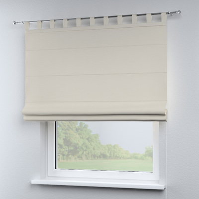 Foldegardin Verona<br/>Med stropper til gardinstang fra kollektionen Cotton Panama, Stof: 702-45