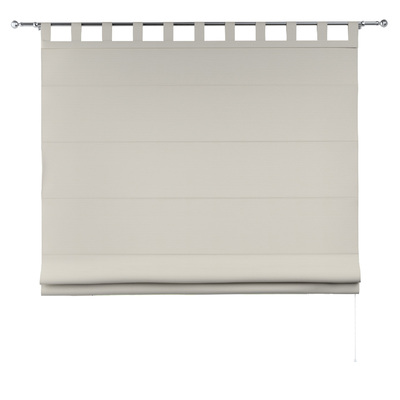 Foldegardin Verona<br/>Med stropper til gardinstang fra kollektionen Cotton Panama, Stof: 702-45