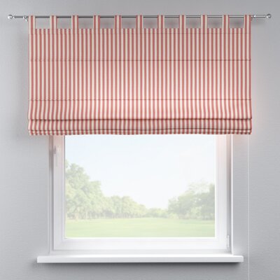 Foldegardin Verona<br/>Med stropper til gardinstang fra kollektionen Quadro, Stof: 136-17