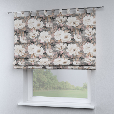 Foldegardin Verona<br/>Med stropper til gardinstang fra kollektionen Gardenia, Stof: 142-13