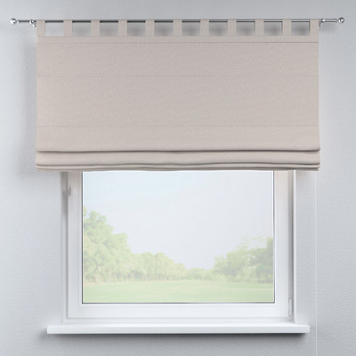 Foldegardin Verona<br/>Med stropper til gardinstang fra kollektionen Blackout Soft, Stof: 269-21