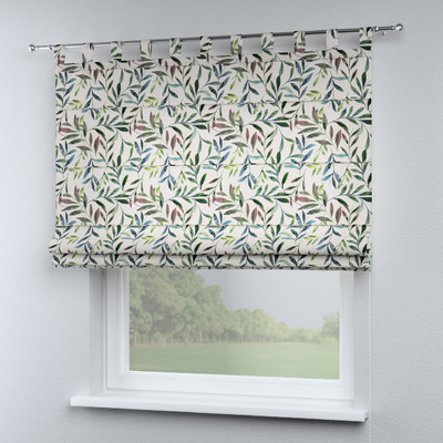 Foldegardin Verona<br/>Med stropper til gardinstang fra kollektionen Gardenia, Stof: 144-22
