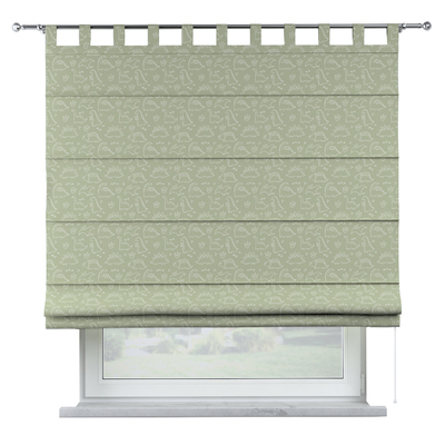 Oli tab top roman blind
