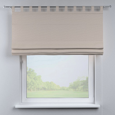 Foldegardin Verona<br/>Med stropper til gardinstang fra kollektionen Blackout Soft, Stof: 269-25