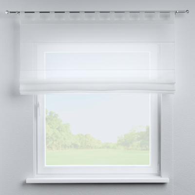 Foldegardin Verona<br/>Med stropper til gardinstang fra kollektionen Delicate Premium, Stof: 144-57