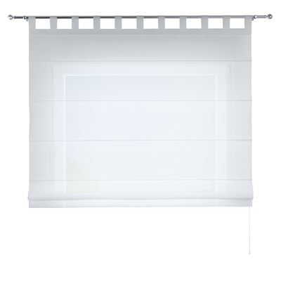 Foldegardin Verona<br/>Med stropper til gardinstang fra kollektionen Delicate Premium, Stof: 144-57