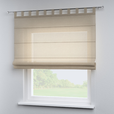 Foldegardin Verona<br/>Med stropper til gardinstang fra kollektionen Delicate Premium, Stof: 144-61