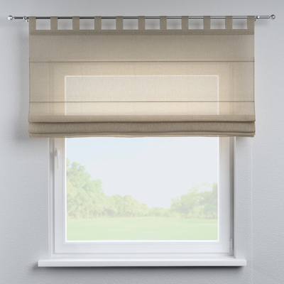 Foldegardin Verona<br/>Med stropper til gardinstang fra kollektionen Delicate Premium, Stof: 144-61