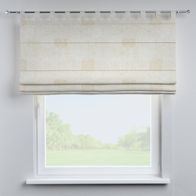 Foldegardin Verona<br/>Med stropper til gardinstang fra kollektionen Secret Garden, Stof: 144-92
