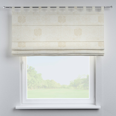 Foldegardin Verona<br/>Med stropper til gardinstang fra kollektionen Secret Garden, Stof: 144-94