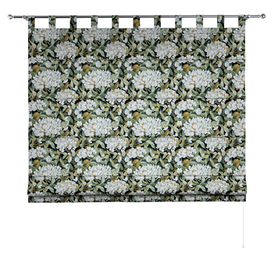 Foldegardin Verona<br/>Med stropper til gardinstang fra kollektionen Botanic Viscose, Stof: 145-19