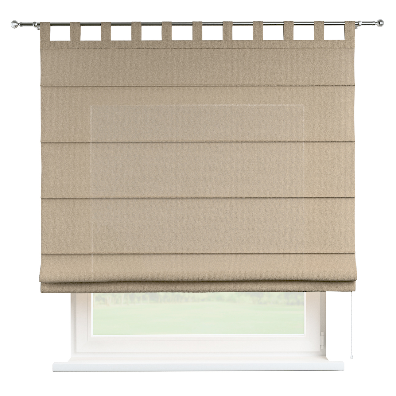 Dekoria Raffrollo Verona, beige, 50 x 60 cm
