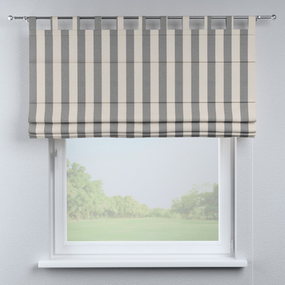 Verona tab top Roman blind in collection Quadro, fabric: 143-91