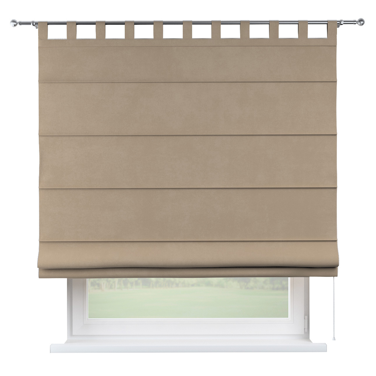 Dekoria Raffrollo Verona, beige, 130 x 170 cm günstig online kaufen