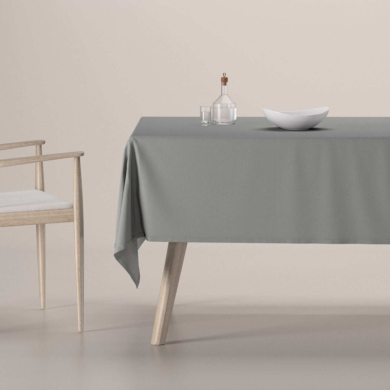 Rechteckige Tischdecke, grau, Loneta (133-24) günstig online kaufen